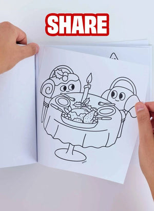Omy - Christmas Coloring Book