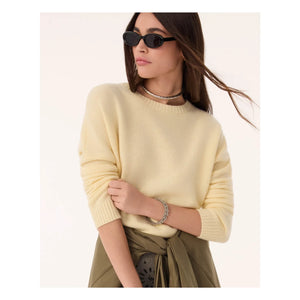 Kujten - Amelie Kaschmirpullover | Anisgrün