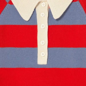 The Tiny Big Sister - Frank Laine Striped Sweater | Orange