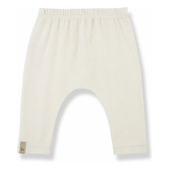 1+ in the family - Celine Bio-Baumwoll-Leggings | Ecru