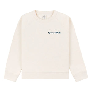 Sporty & Rich - Sweat Eat More Veggies | Creme