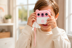 iPixi - Kids' Instant Print Panda Pink Camera