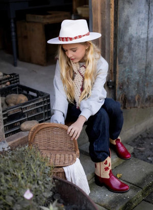 Bootstock - Bloom Cowboy-Stiefel | Rot