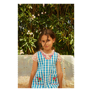 Hello Simone - Christie Vichy Kleid | Blau