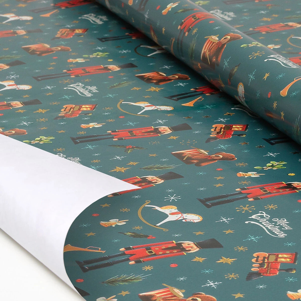 Legami - Papel de Regalo de Navidad - Cascanueces