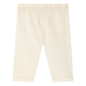 Bonpoint - Luciole organic cotton pants | Ecru