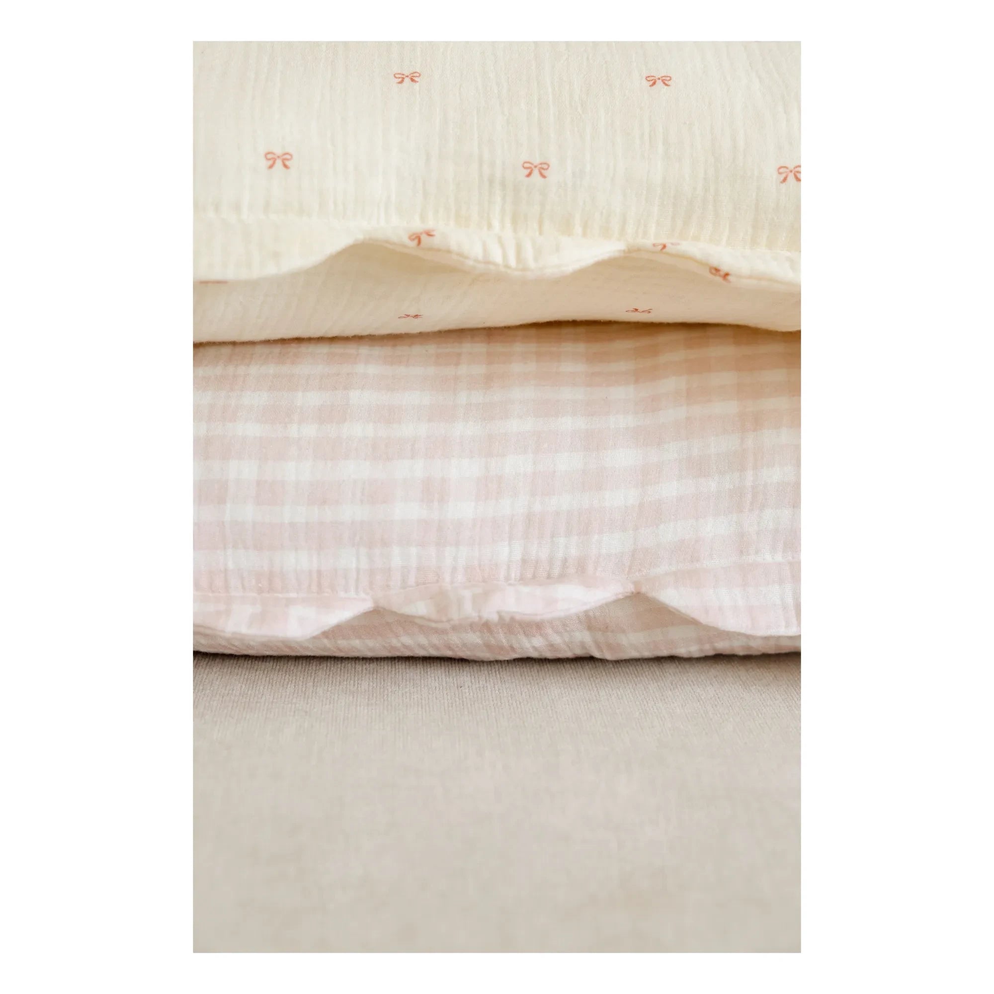 Soft Spot - Organik pamuklu Rosewater yastık kılıfları - 2'li Set | Açık Pembe