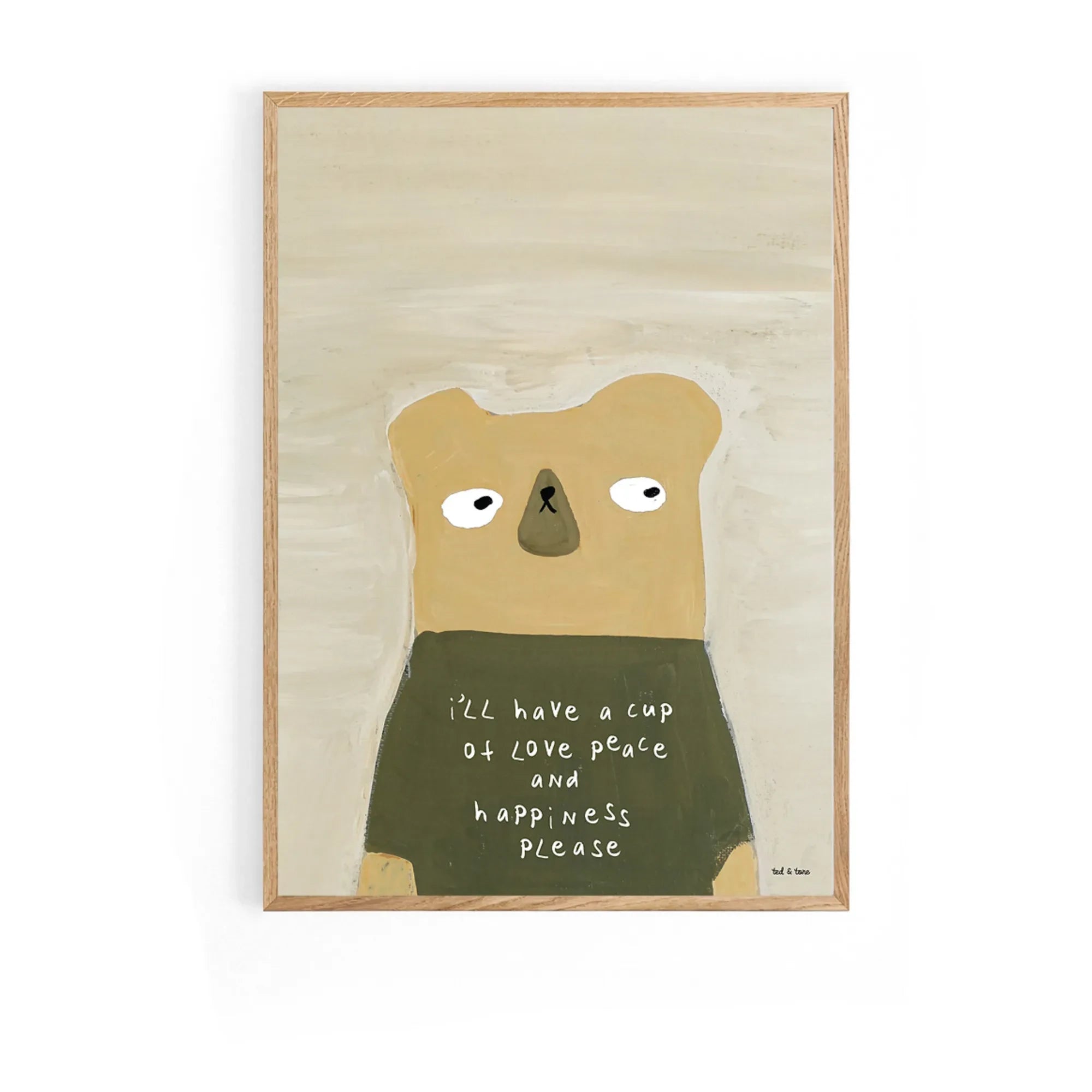 Ted & Tone - Fincan posteri