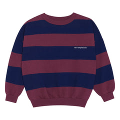 The Campamento - Çizgili sweatshirt | Bordo