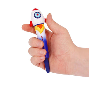 Legami - "Uzay Explorer" Rocket Squishy Jel Kalem - Sıkılanlar