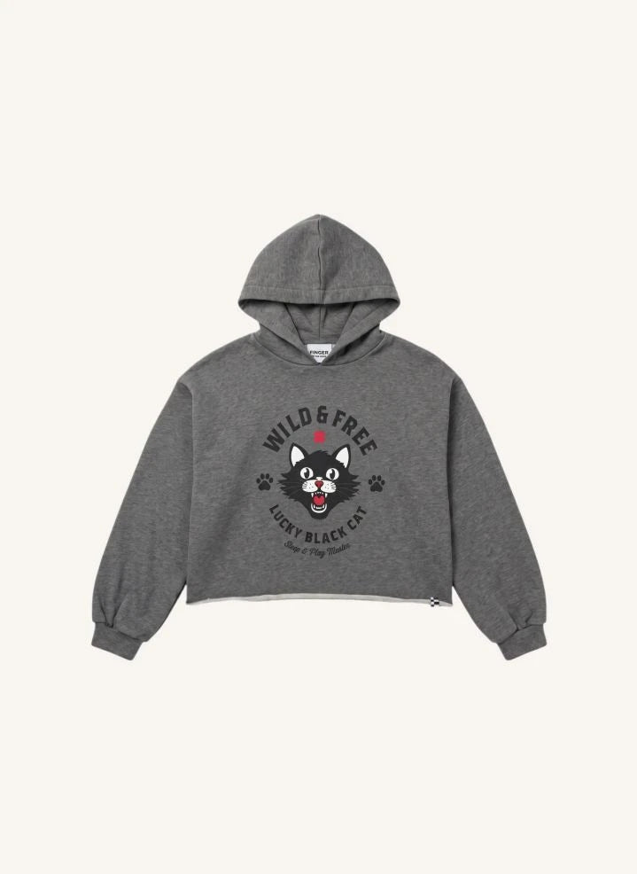 Finger in the nose - Bunny Sweatshirt | Melanj gri