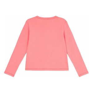 Petit Bateau - Organik pamuk hırka | Mercan