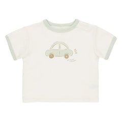 Quincy Mae - Car Ringer T-Shirt | Elfenbein