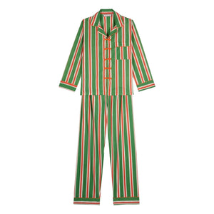 Maria de la Orden - Malo Çizgili Pijama | Turuncu