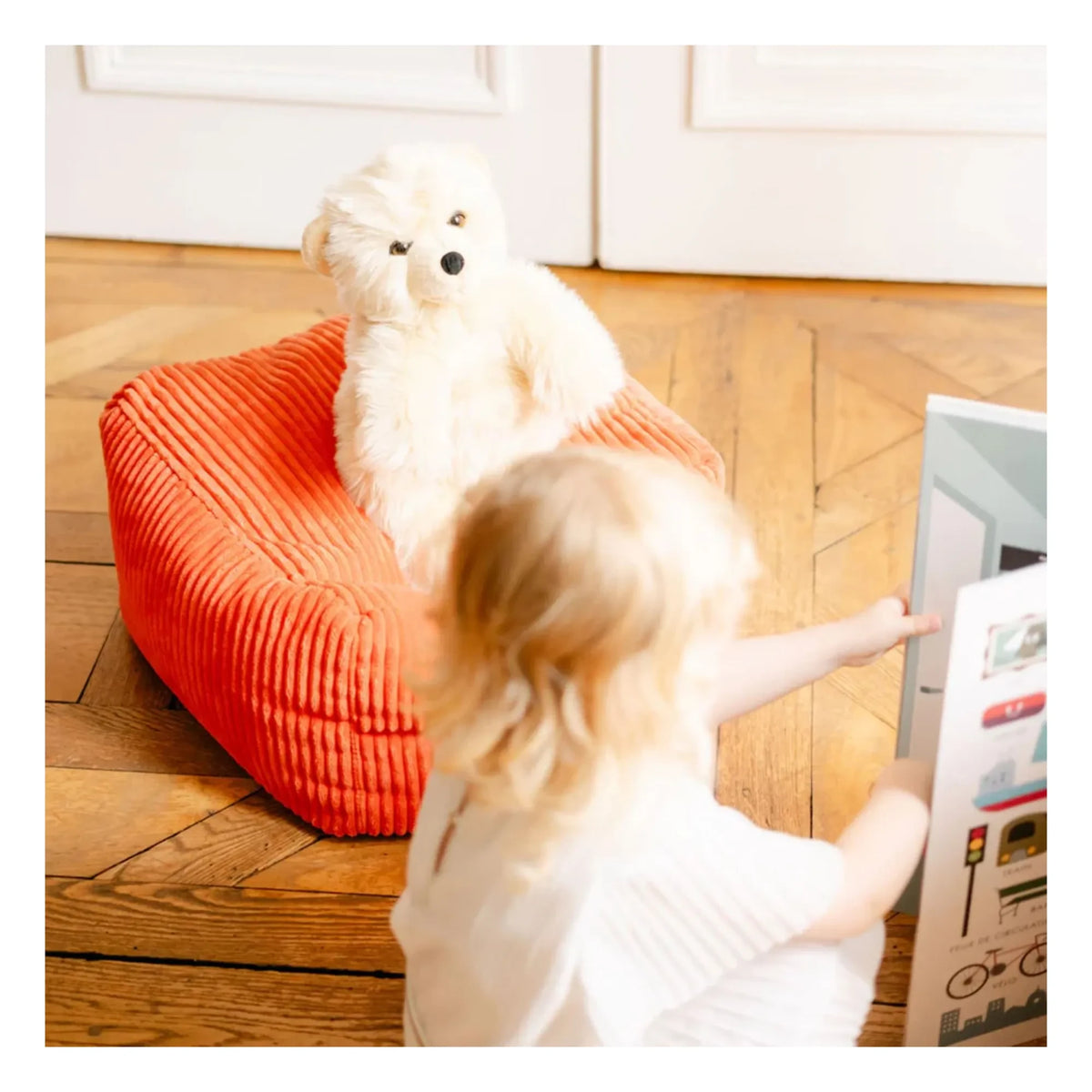 La Pelucherie - My Bear Jules Peluş Oyuncak | Krem