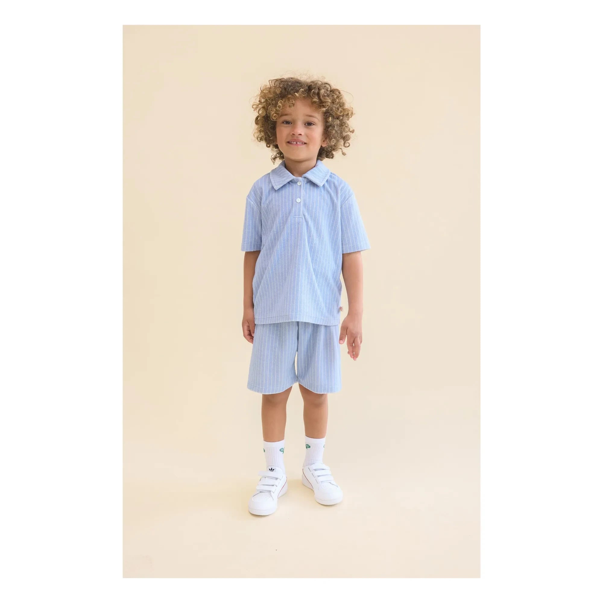 Flöss - Norh Striped Shorts | Blue