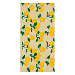 Tinycottons - Beach Towel Orange Organic Cotton | Yellow
