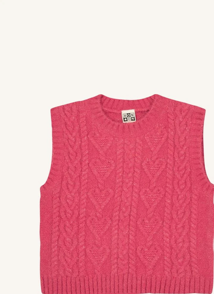 Bonton - Jersey sin mangas Lucia | Framboise