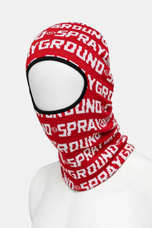 Sprayground - लाल स्की मास्क 910HW390NSZ