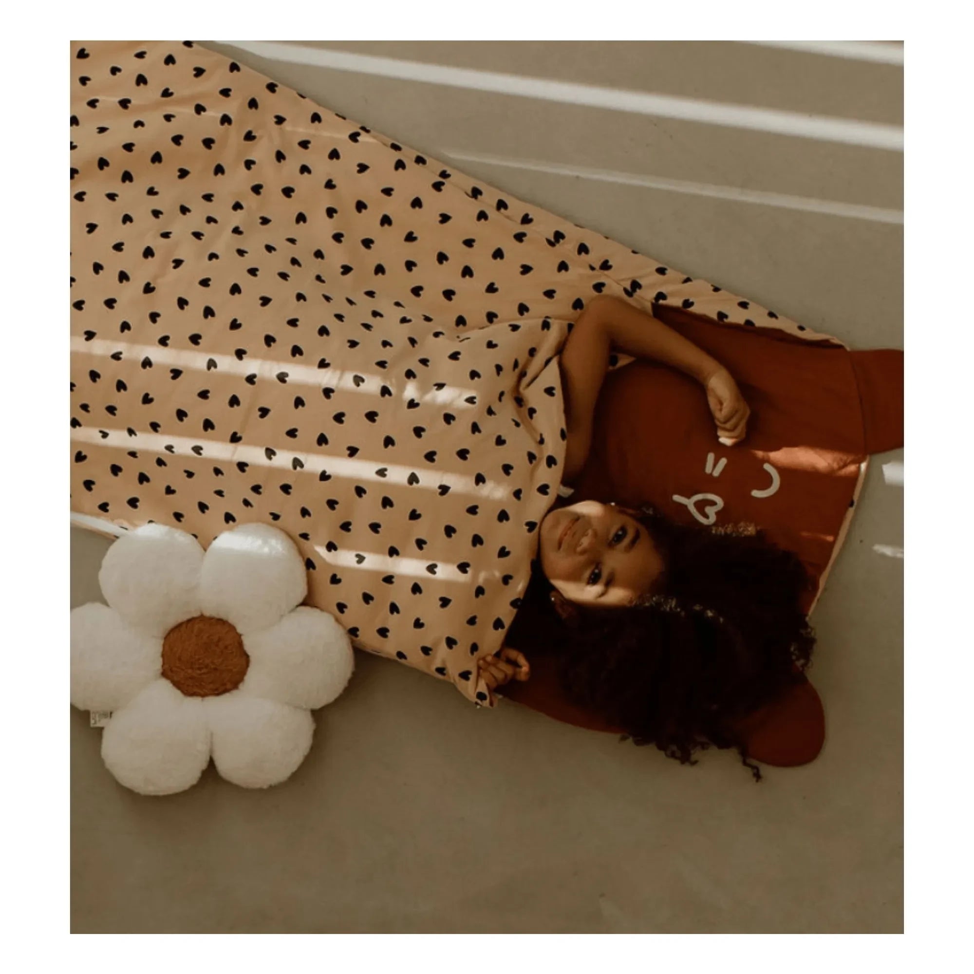 Les Petites Billes - Leopard çok sezonlu uyku tulumu | Terracotta
