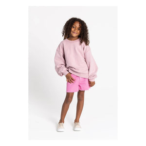 Smallable Kid - Maia organik pamuklu sweatshirt | Toz Pembe