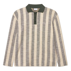 Les Deux - Polo Jakarlı Jersey Bowie | Koyu haki