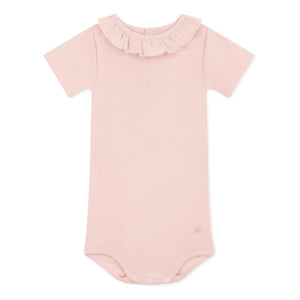 Petit Bateau - Body Maggie Volanlı | Pembe