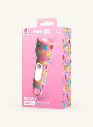 MOB - Glowy Fener - MOB x Smiley World | Pembe