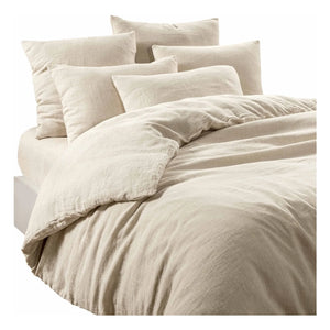 Haomy - Leria linen duvet cover set