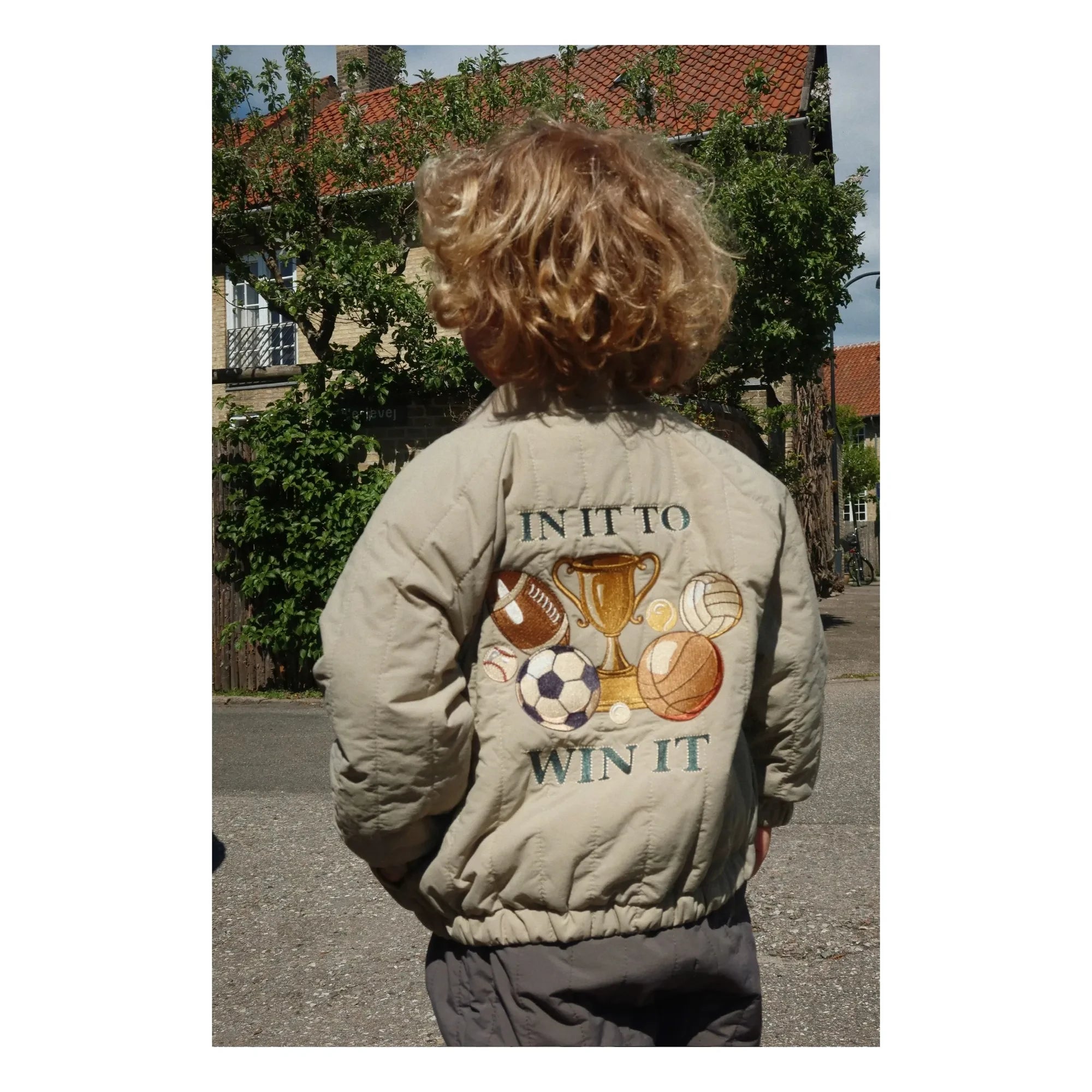 Konges Sløjd - Juno In It To Win It Bomber Ceket | Haki