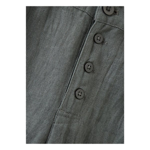Karamell - Sullivan Leinenhose | Dunkelgrau