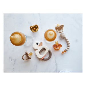 Hevea - Natural Rubber and Rubber Tree Dummy Clip | Beige