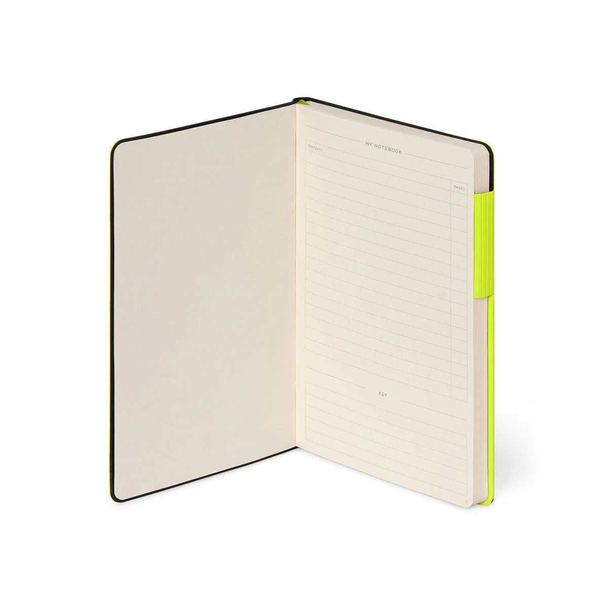 Legami - دفتر بصفحات فارغة وغلاف ناعم أحادي اللون - شارتروز - My Defter