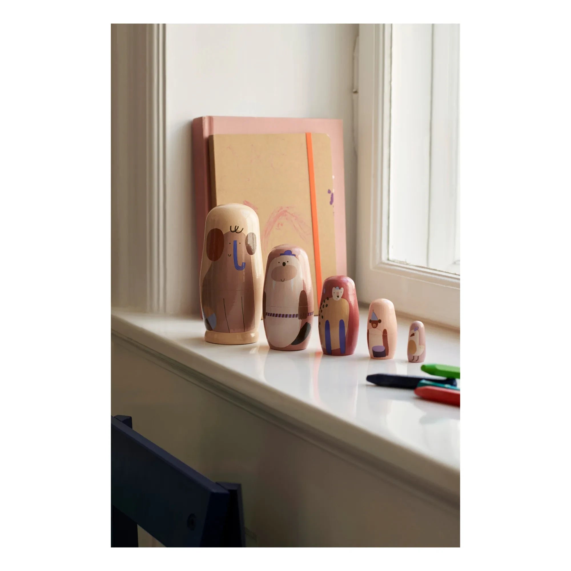 Ferm Living Kids - Critter Matruşka Bebekler