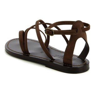 K.Jacques - Sandalias Menandre Nubuk | Castaño