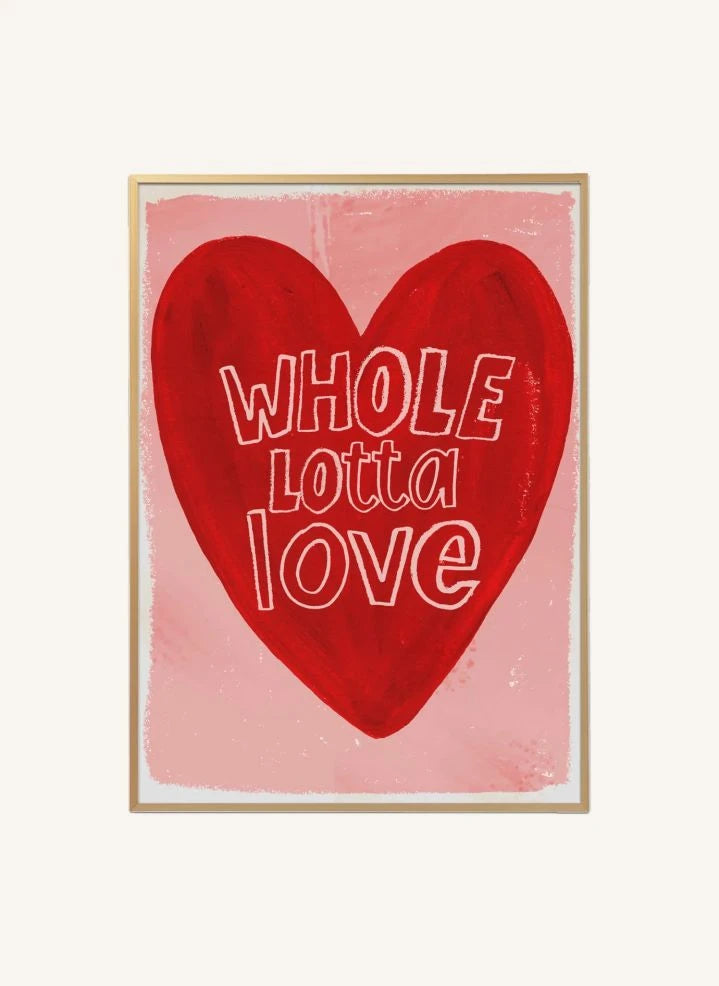Studio Loco - "Whole Lotta Love" ملصق | زهري
