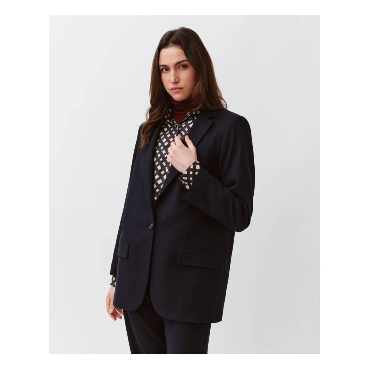 Diega - Vouzio chaqueta | Azul marino