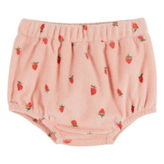 Emile et Ida - Bloomer Erdbeere Bio-Baumwoll-Frottee | Rosa