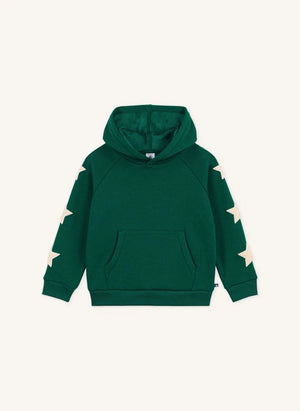 Petit Bateau - Sudadera Verde con Estrellas