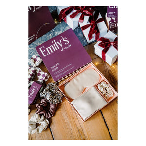 Emily's Pillow - İpek Uyku Seti | Champagne