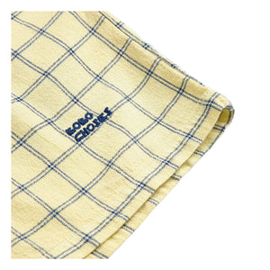 Bobo Choses - Bio-Baumwolle karierte Shorts | Gelb