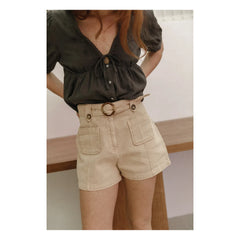 Emile et Ida - Zelina Shorts - Damenkollektion | Ecru