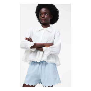 Molo - Denim Addie Shorts aus Bio-Baumwolle | Hellblau
