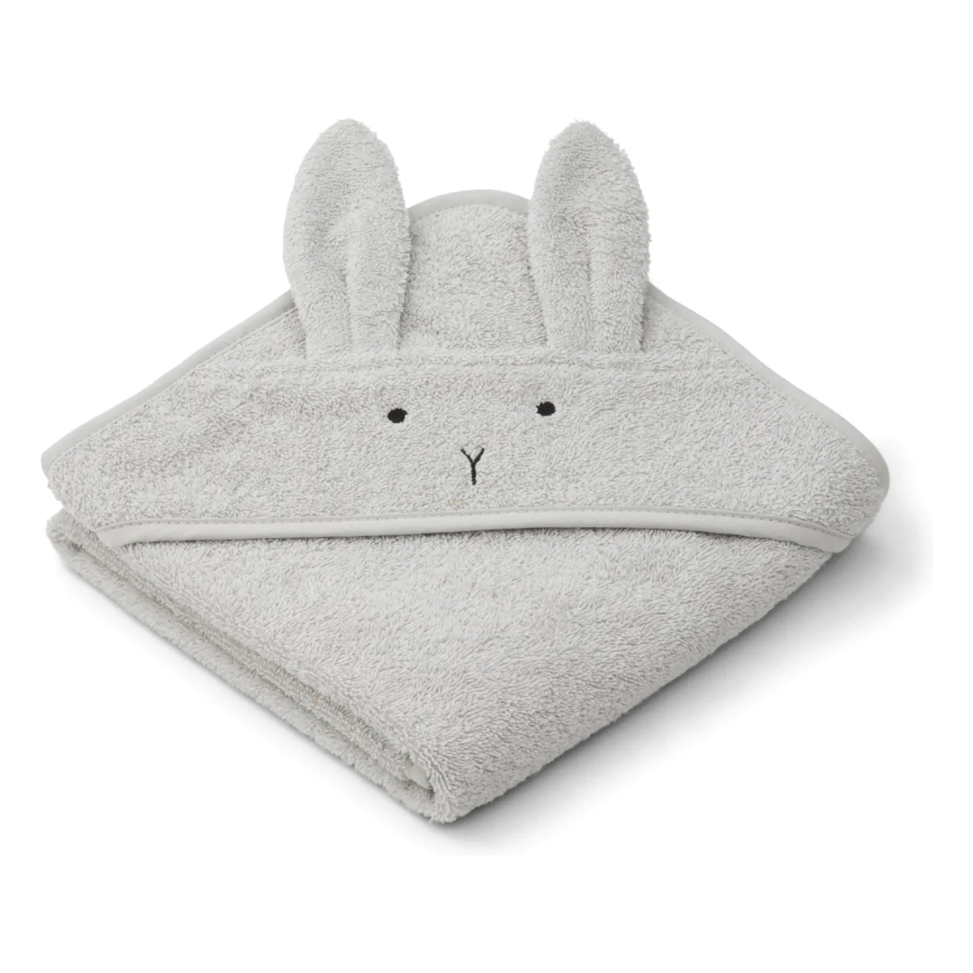 Liewood - Albert battaniye pelerini organik pamuktan | Rabbit dumbo gri