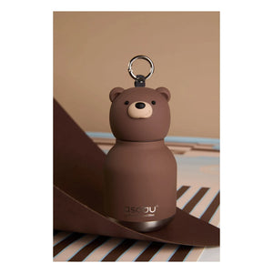 Asobu - Brown Bear paslanmaz çelik mini matara | Brown