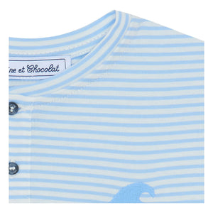 Tartine et Chocolat - Surf-T-Shirt | Hellblau
