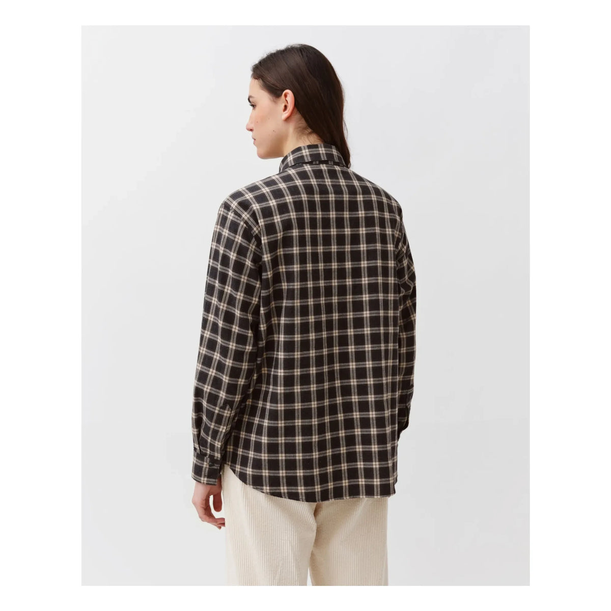 Diega - Blusa de algodón Castilana | Gris