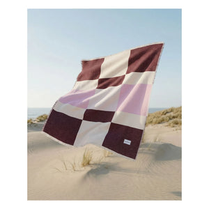 Maison Deux - Lightweight cotton blanket | Burgundy