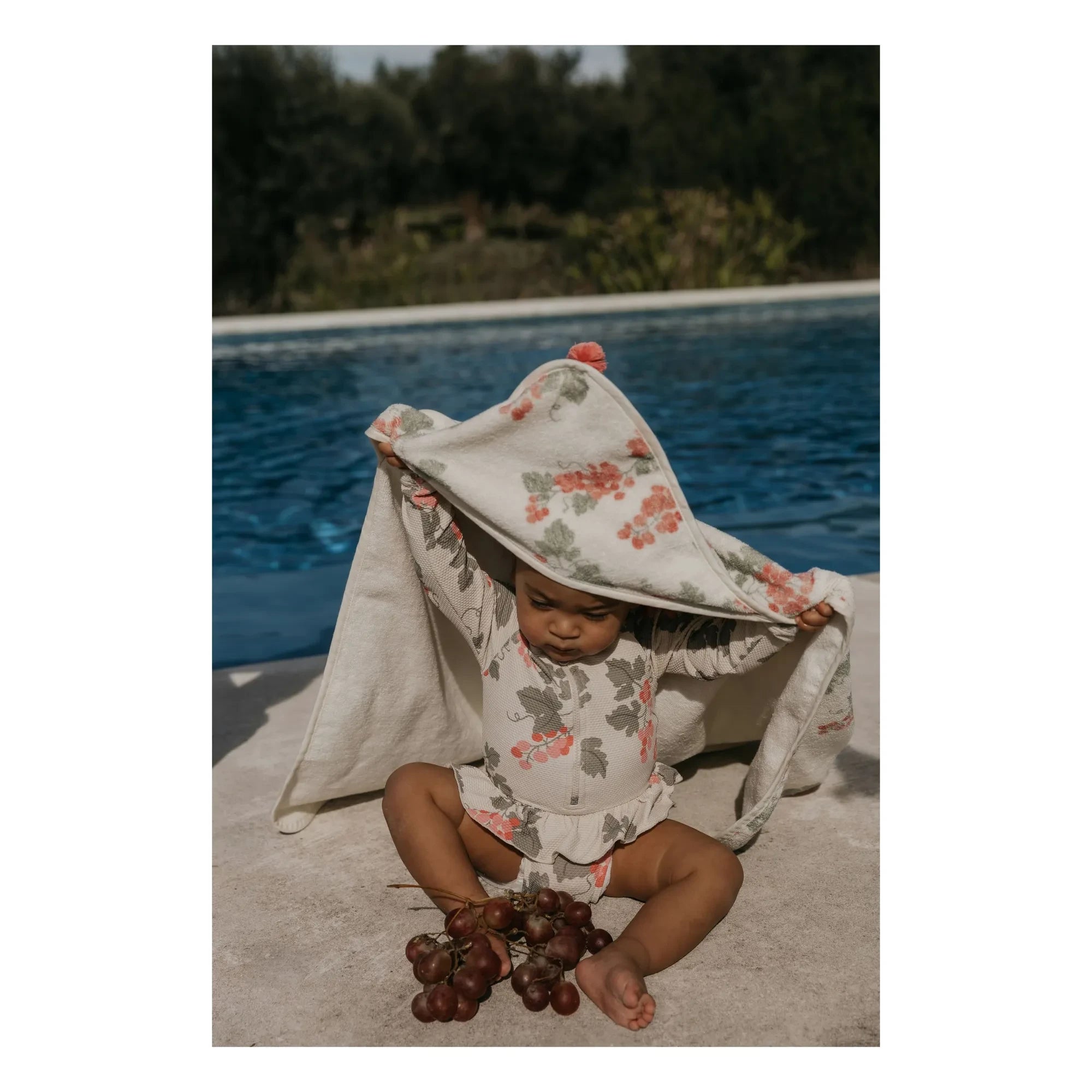 garbo&friends - Grapes Pink Bathrobe