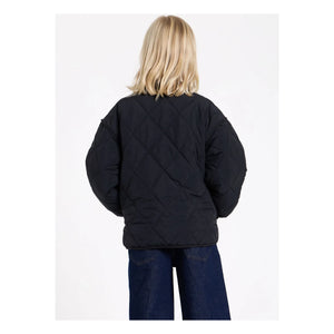 Finger in the nose - Braidy Gesteppte Bomberjacke | Schwarz